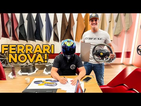 Leia mais sobre o artigo A nova FERRARI do JR * Configuração única *