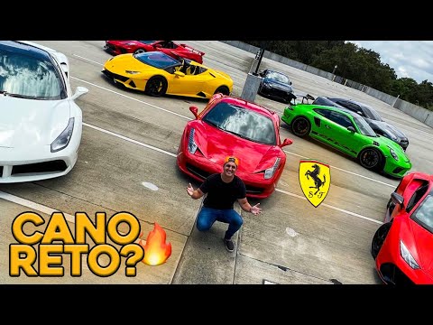 Leia mais sobre o artigo COLOQUEI CANO RETO NA MINHA FERRARI 458 ITALIA * NÍVEL MÁXIMO *
