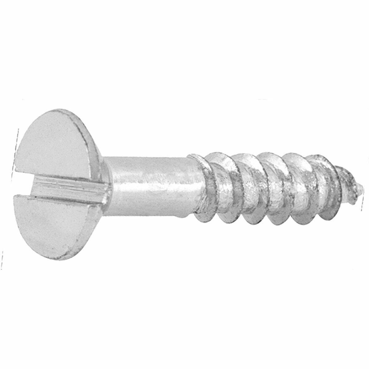Parafuso Madeira Cabeça Chata 6,1X40Mm 100 Peças Worker