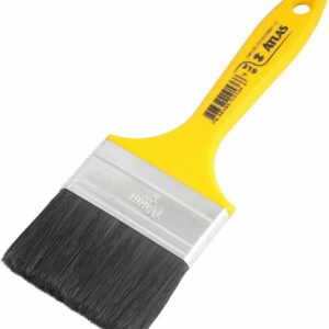 Trincha Média para Pintura com Esmalte Cerda Preta 3” Atlas (Entregue por Ferramentas Kennedy)