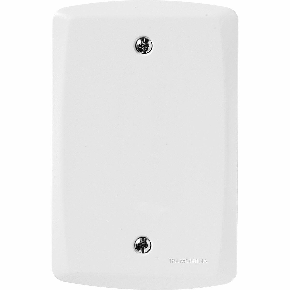 Placa Cega 4X2 Lux² Branca Tramontina
