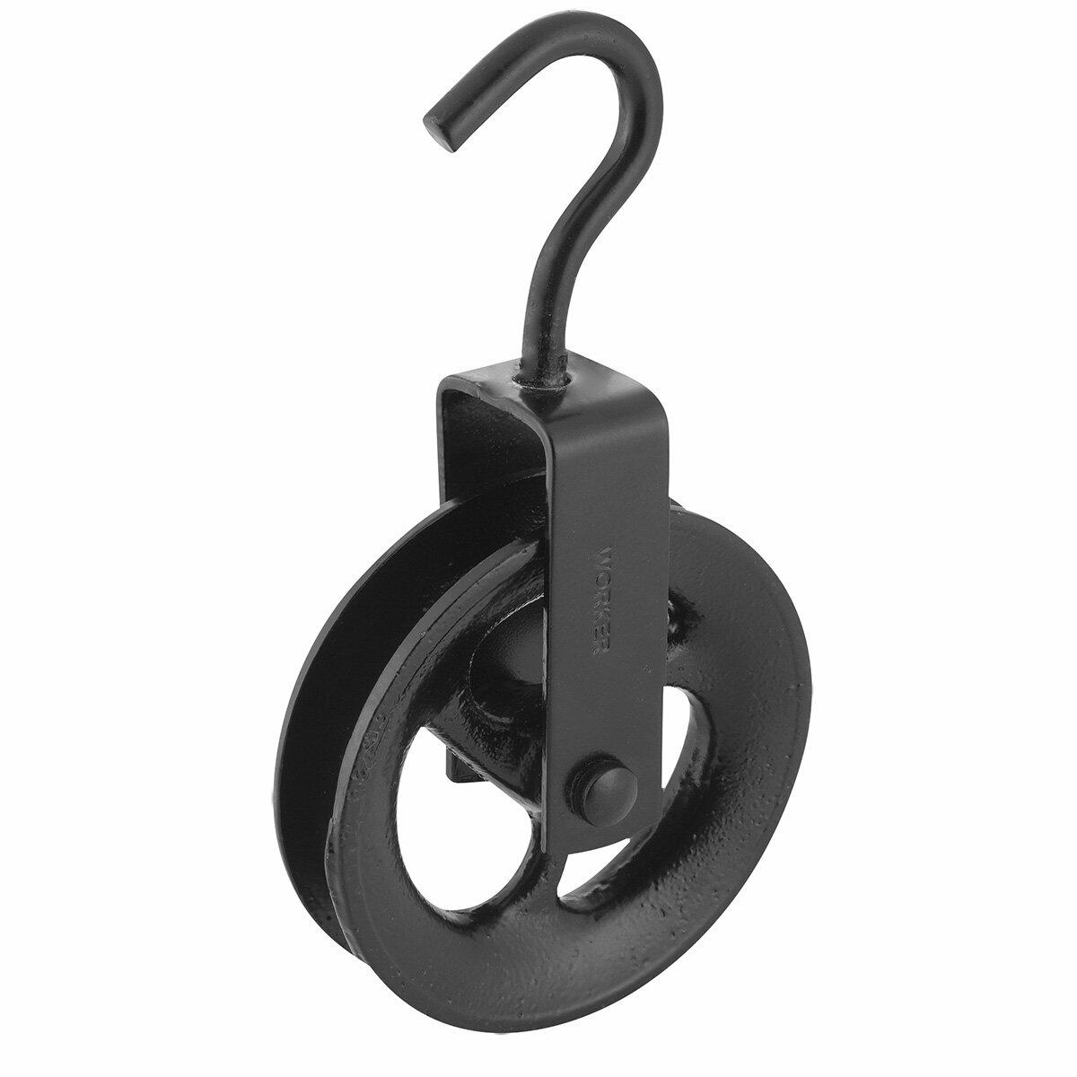 Roldana com Gancho Metálica Kala 18Cm