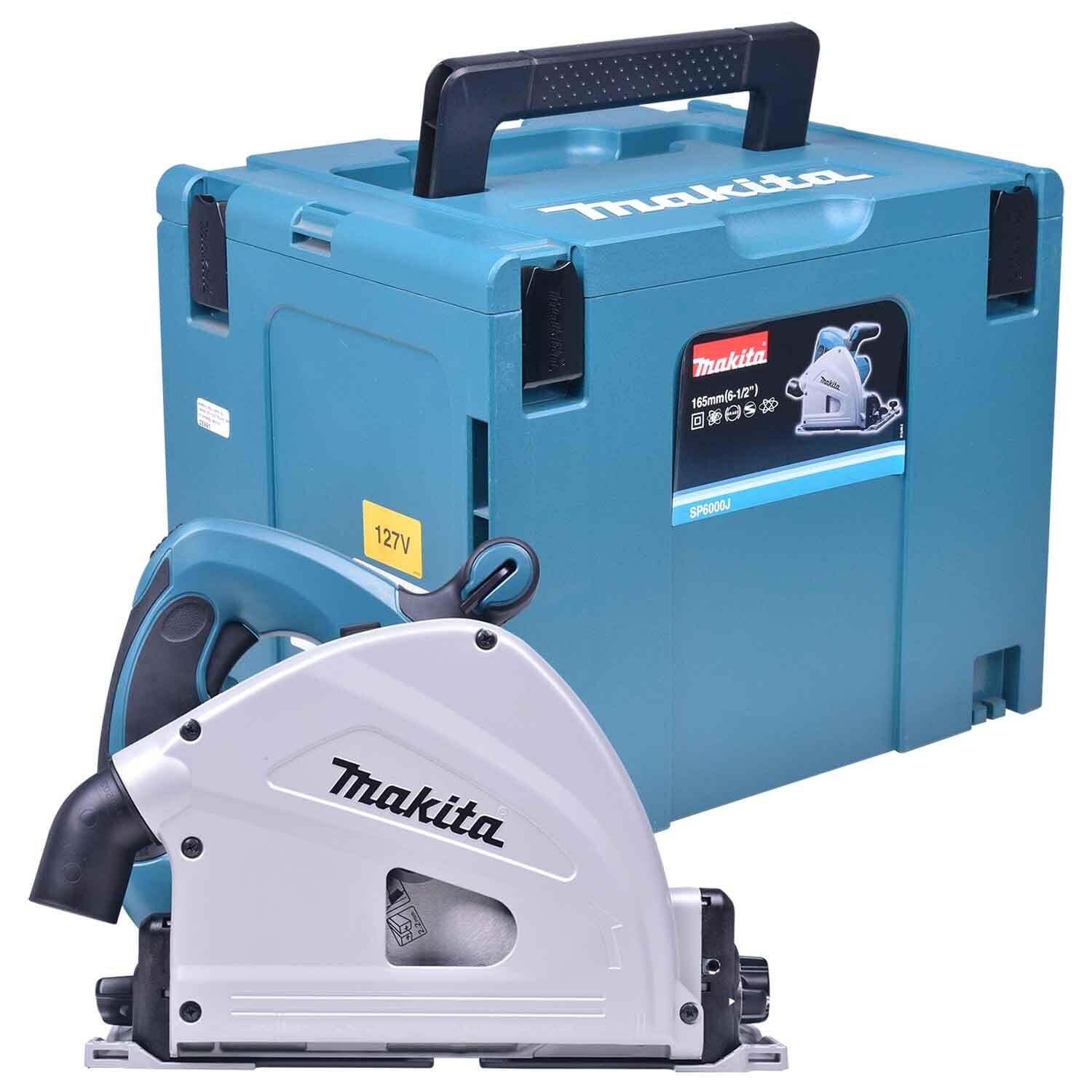 Serra Circular de Trilho 165Mm 1300W Sp6000J 220V Makita