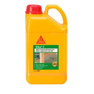 Aditivo Impermeabilizante Sika1 Concreto e Argamassa 3,6L Sika (Entregue por Ferramentas Kennedy)