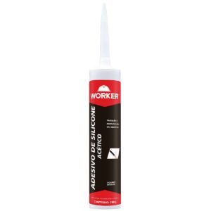Silicone Aquário Incolor 280G Worker (Entregue por Ferramentas Kennedy)