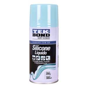 Silicone Lubrificante Aerossol Desmoldante 300Ml Tekbond (Entregue por Ferramentas Kennedy)