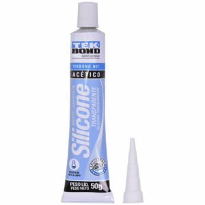 Silicone Transparente 50 Gramas Tekbond (Entregue por Ferramentas Kennedy)