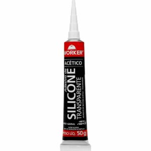 Silicone Uso Geral 50G Incolor Worker (Entregue por Ferramentas Kennedy)