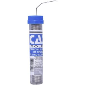 Solda Estanho em Tubo 60Sn X 37Pb 22G Cast (Entregue por Ferramentas Kennedy)