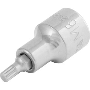Soquete Bit Multidentado Niquelado S2+ 1/2″ 50Mm St24802Sc Sata (Entregue por Ferramentas Kennedy)
