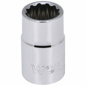 Soquete Estriado Encaixe 1/2″ 9/16″ Worker (Entregue por Ferramentas Kennedy)