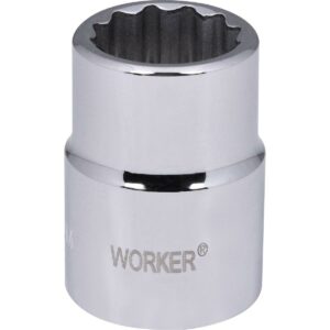 Soquete Estriado Encaixe 3/4″ 23Mm Worker (Entregue por Ferramentas Kennedy)