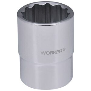 Soquete Estriado Encaixe 3/4″ 30Mm Worker (Entregue por Ferramentas Kennedy)