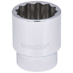 Soquete Estriado Encaixe 3/4″ 38Mm Worker (Entregue por Ferramentas Kennedy)
