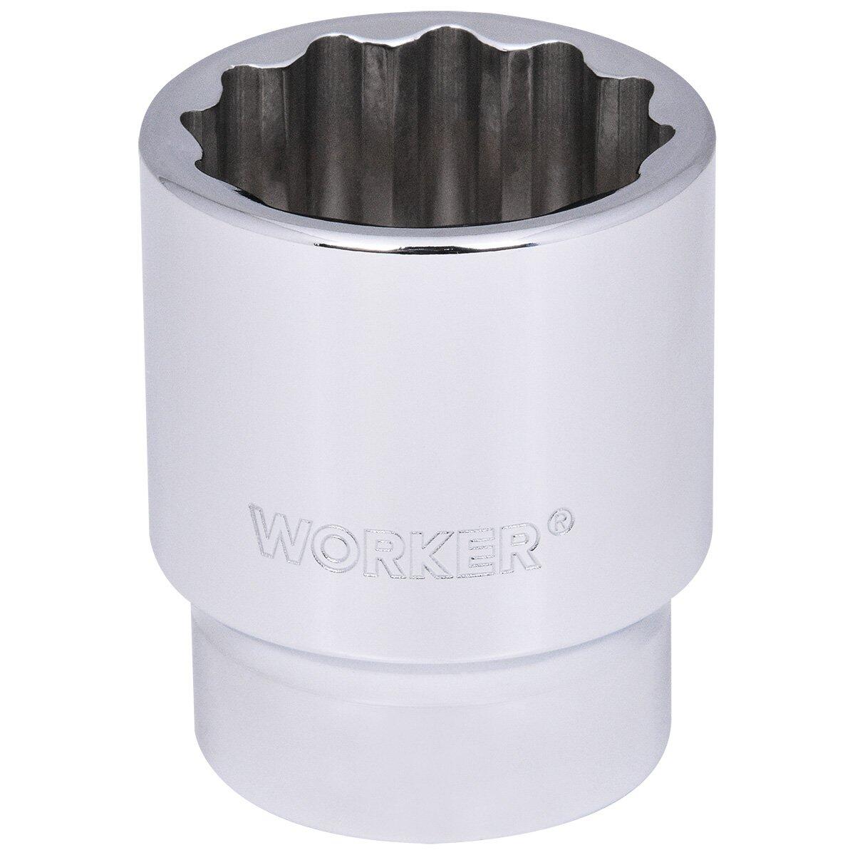 Soquete Estriado Encaixe 3/4" 38Mm Worker
