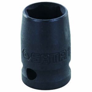 Soquete de Impacto Sextavado 13/16″ Encaixe 1/2″ Preto Sata (Entregue por Ferramentas Kennedy)