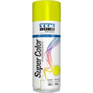 Tinta Spray Luminosa Tekbond Amarelo 350Ml (Entregue por Ferramentas Kennedy)