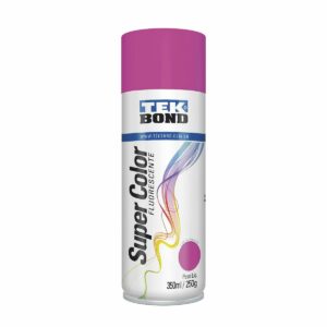 Tinta Spray Luminosa Tekbond Rosa 350Ml (Entregue por Ferramentas Kennedy)