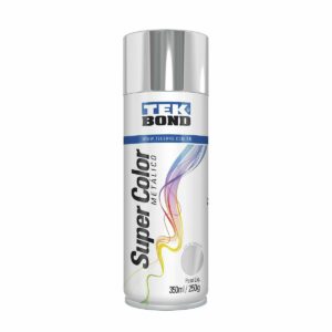 Tinta Spray Metálico Tekbond Cromado 350Ml (Entregue por Ferramentas Kennedy)