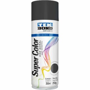 Tinta Spray para Uso Geral Grafite 350Ml Tekbond (Entregue por Ferramentas Kennedy)