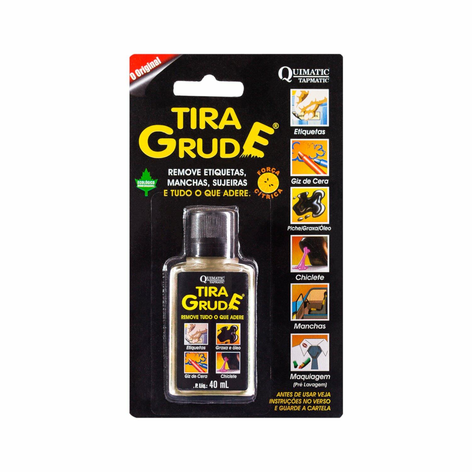 Removedor Tira Grude Pegajoso 40Ml Quimatic