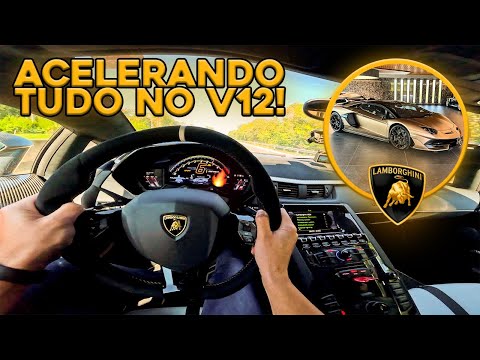 Leia mais sobre o artigo ACELERANDO TUDO NA LAMBORGHINI AVENTADOR SVJ ROADSTER * ESCAPE RETO DA SECRET WEAPON *