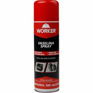 Vaselina Spray 300Ml/ 200G 47651 Worker (Entregue por Ferramentas Kennedy)
