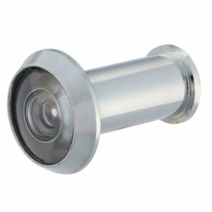 Visor Olho Mágico para Porta Cromado 200Graus 16Mm Kala (Entregue por Ferramentas Kennedy)
