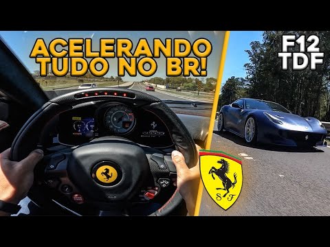 Leia mais sobre o artigo ACELERANDO TUDO COM A FERRARI F12 TDF MAIS EXCLUSIVA DO BRASIL * NÍVEL MÁXIMO *