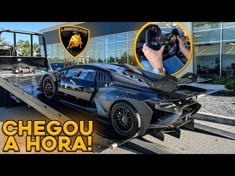 Leia mais sobre o artigo LIGANDO A LAMBORGHINI DE CORRIDA *LAMBORGHINI HURACAN SUPER TROFEO EVO 2 *