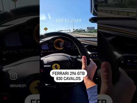 Leia mais sobre o artigo FERRARI 296 GTB ACELERANDO TUDO #ferrari #296 #296gtb #car