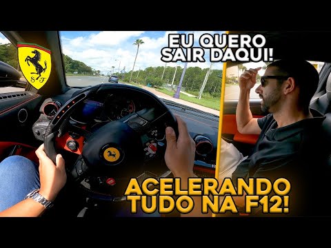 Leia mais sobre o artigo ACELERANDO TUDO NO FERRARI F12 COM ESCAPE RETO – COLECIONADOR PEDIU PRA DESCER