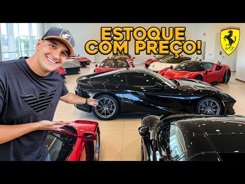 Leia mais sobre o artigo TODO O ESTOQUE DA FERRARI COM PREÇO * LAFERRARI – ENZO – F40 – 288GTO – SF90 – F8 *