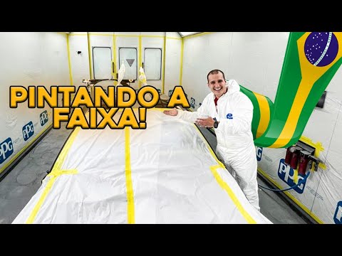 Leia mais sobre o artigo Faixa pintada na FERRARI F12 TDF nível máximo * Combinação perfeita *