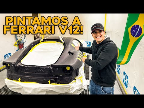 Leia mais sobre o artigo O JR repintou mais uma FERRARI limitada * 1/799 no mundo *