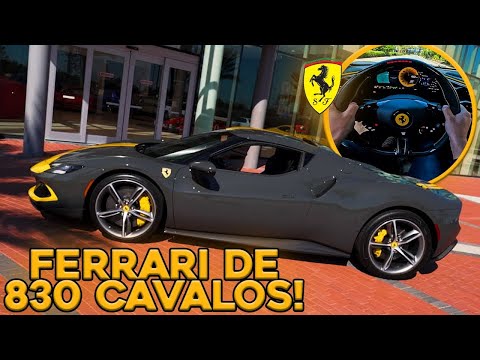 Leia mais sobre o artigo ACELERANDO TUDO COM A NOVA FERRARI 296 GTB * MUITO FORTE *