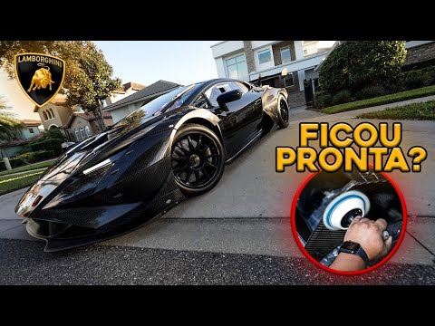 Leia mais sobre o artigo RESULTADO FINAL DO POLIMENTO *LAMBORGHINI HURACAN SUPER TROFEO EVO 2 *