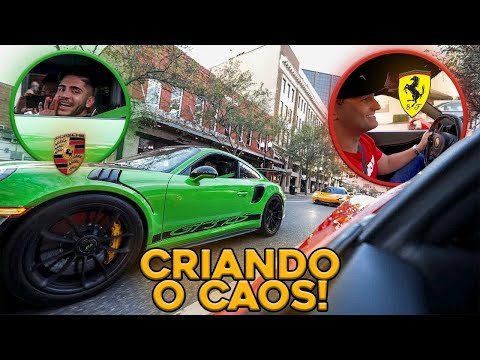 Leia mais sobre o artigo TRAVAMOS TUDO NO CENTRO DA CIDADE * MCLAREN 720S – PORSCHE 911 GT3 RS – FERRARI 458 *