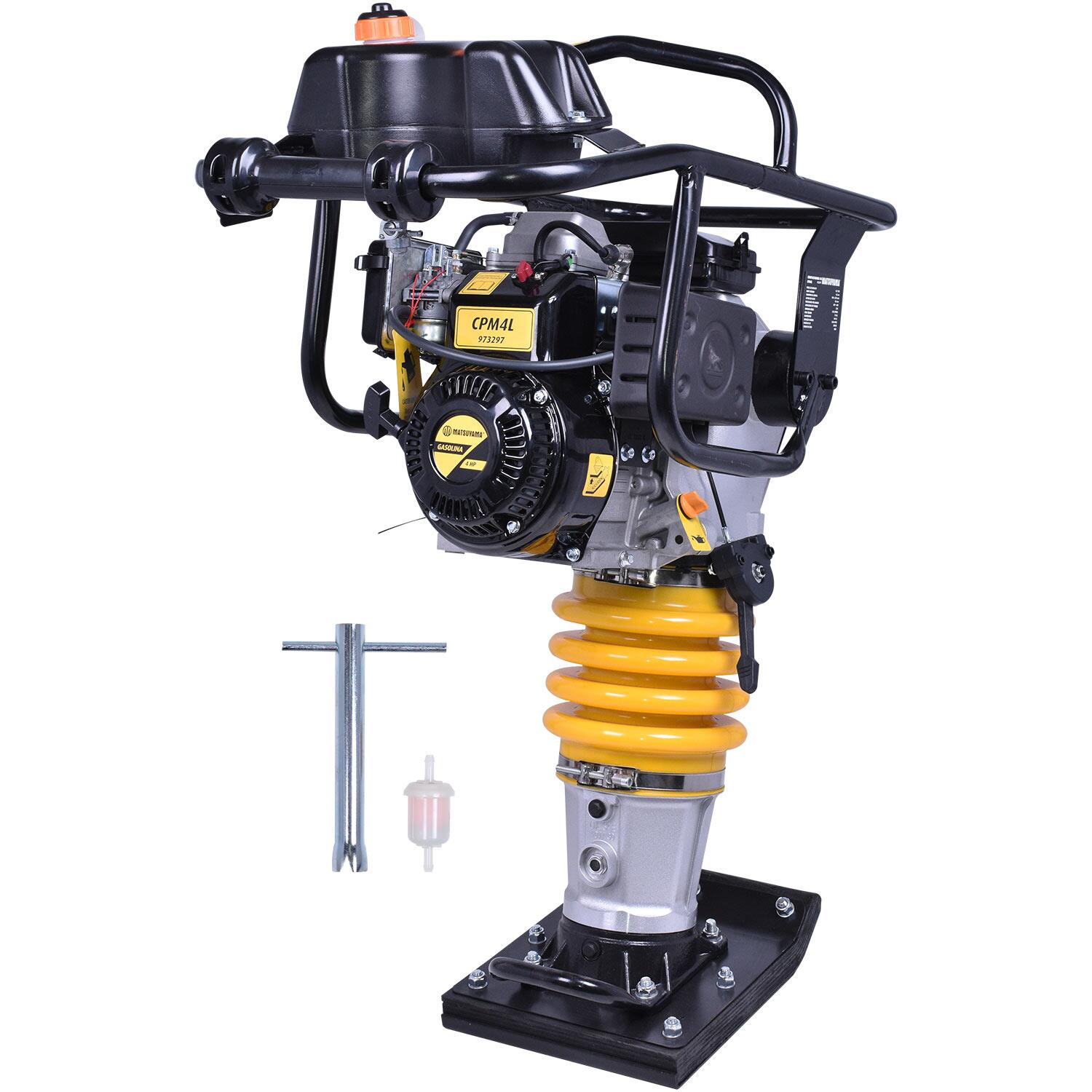 Compactador De Solo A Gasolina 4 Hp Cpm4L Matsuyama