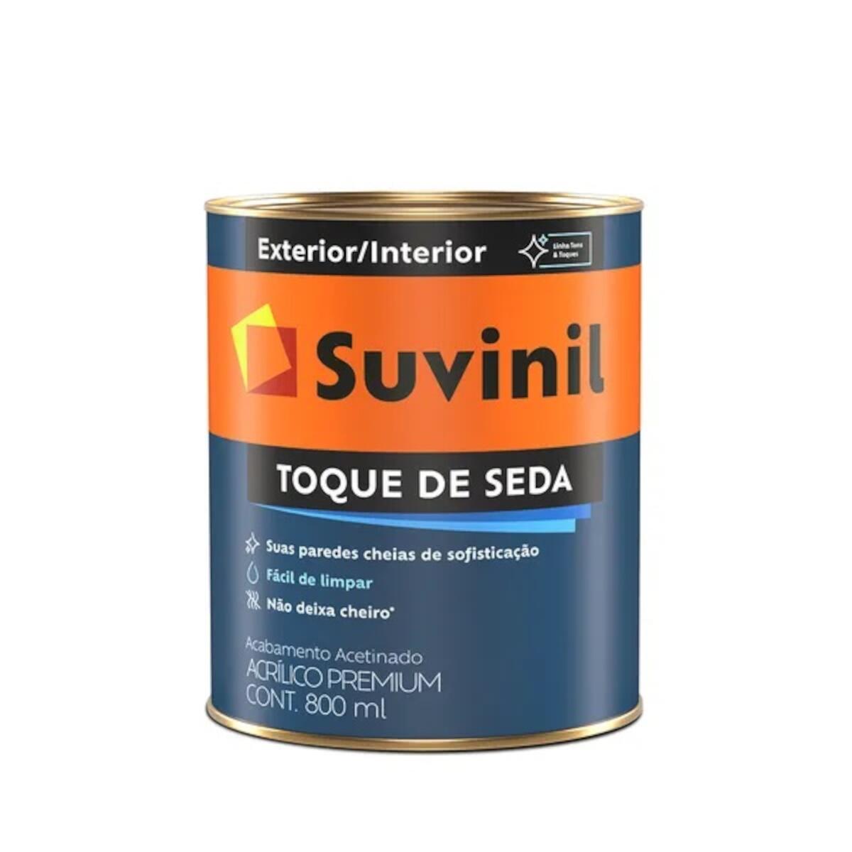 Tinta AcrÃ­lica Toque De Seda Acetinado Branca 3,6L Suinil