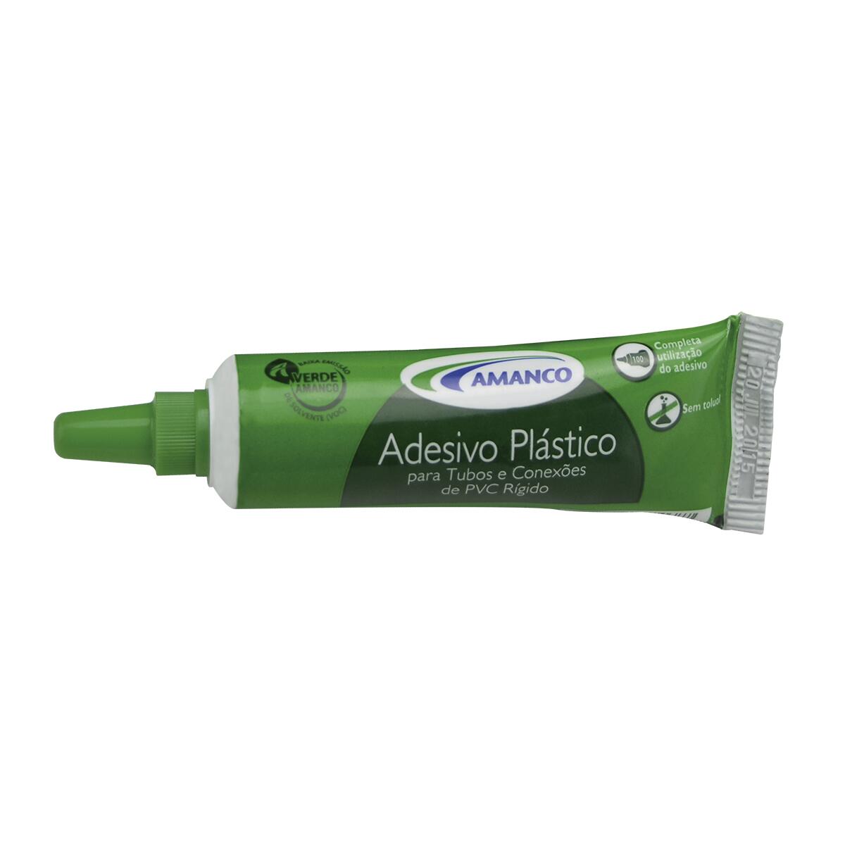 Adesivo PlÃ¡stico Pvc Em Bisnaga 17G Amanco