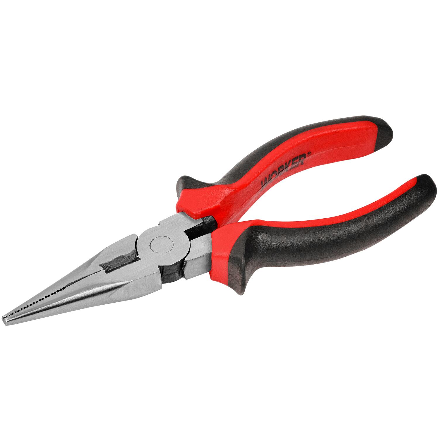 Alicate Com Bico Meia Cana Longo 6″ Worker