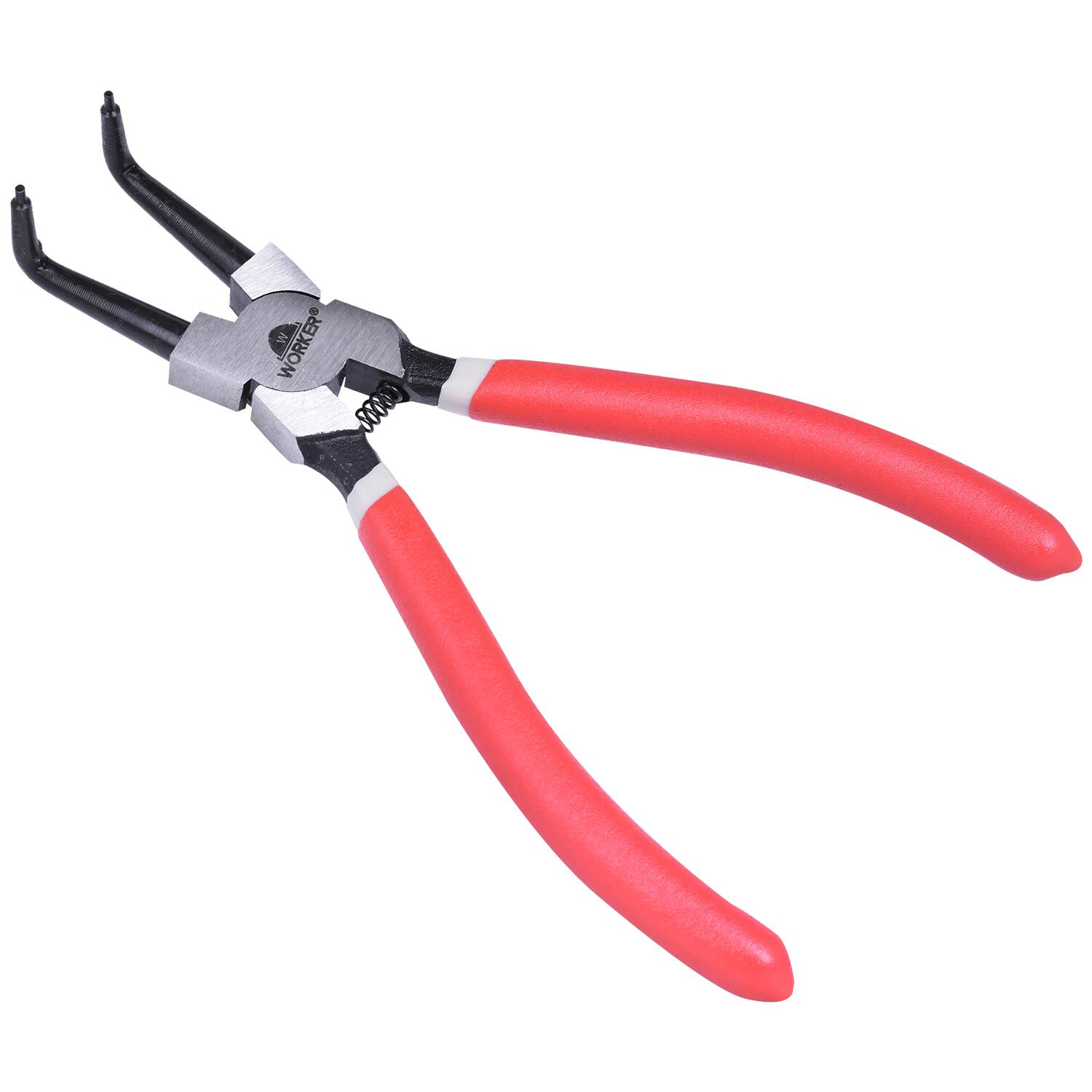Alicate Para Anel Bico Curvo Interno 6.1/2â€ 20958 Worker