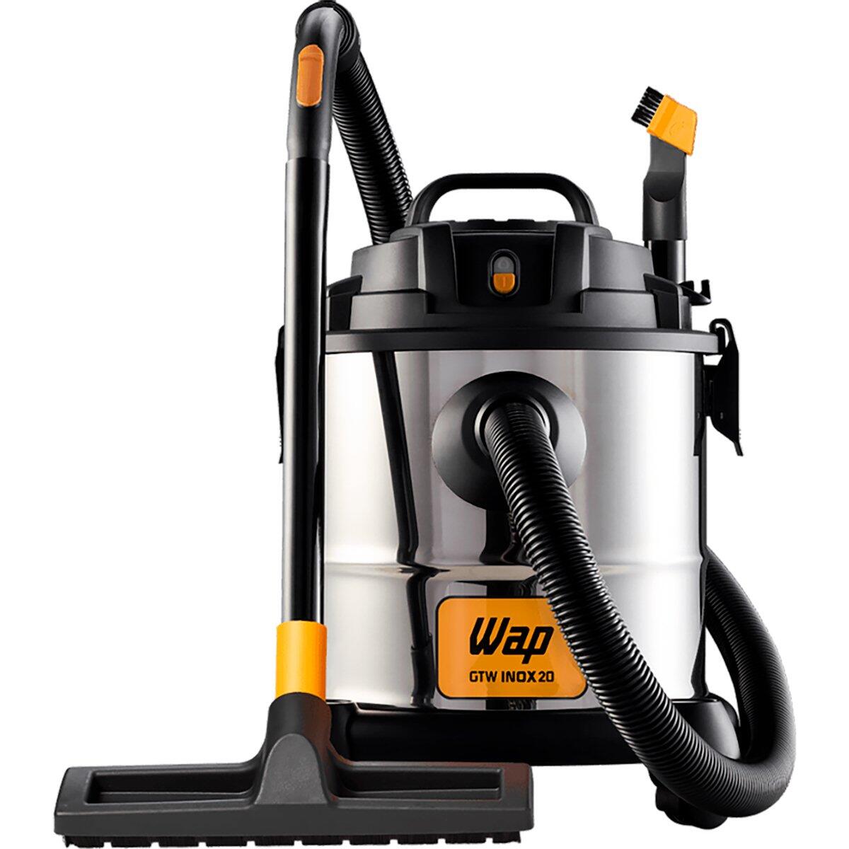 Aspirador De PÃ³ E Ãgua Gtw Inox20 20L 1600W 127V Wap