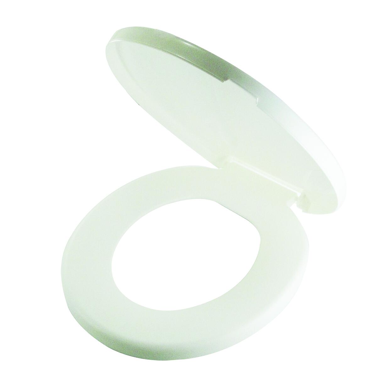 Assento SanitÃ¡rio Tradicional Oval Branco Amanco