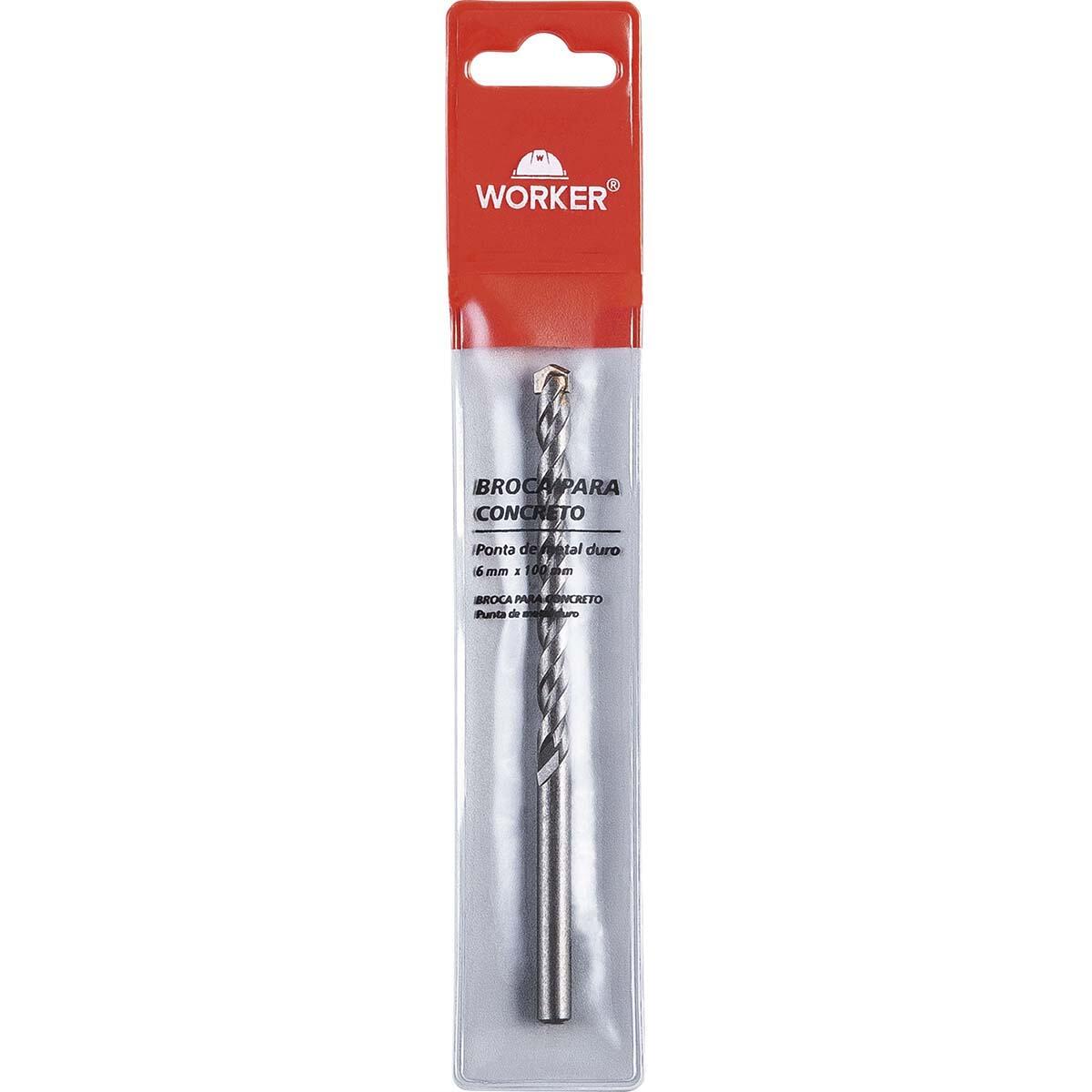 Broca Concreto 6,5Mm Encartelado Worker