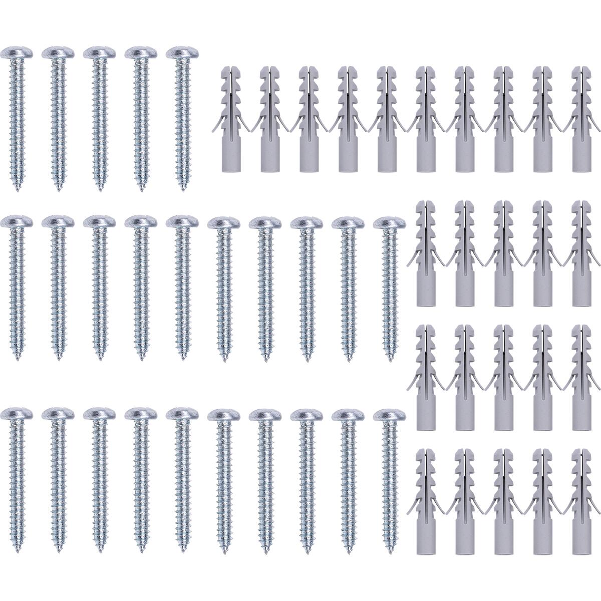 Bucha S-10 Nylon Fischer 25 PeÃ§as