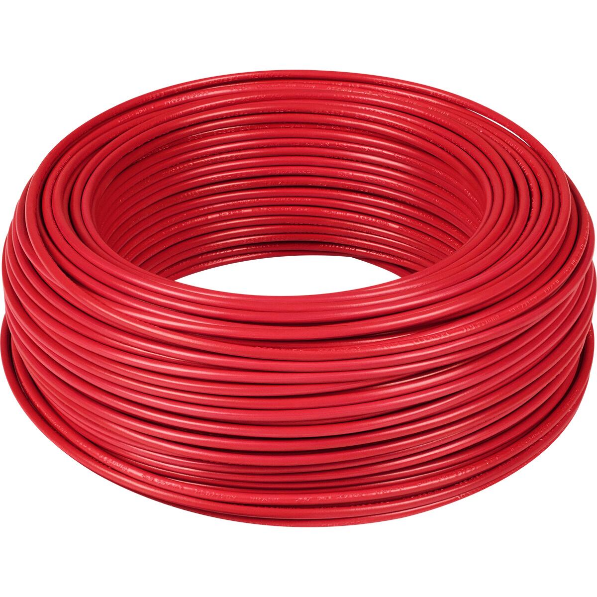 Cabo FlexÃ­vel 1,5Mm Vermelho 750V 100M Megatron