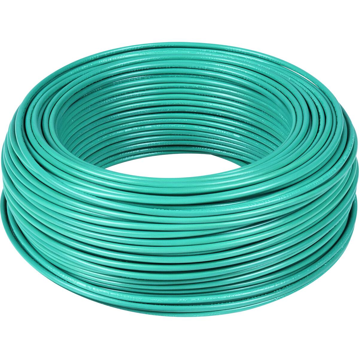 Cabo FlexÃ­vel 6Mm Verde 750V 100M Megatron