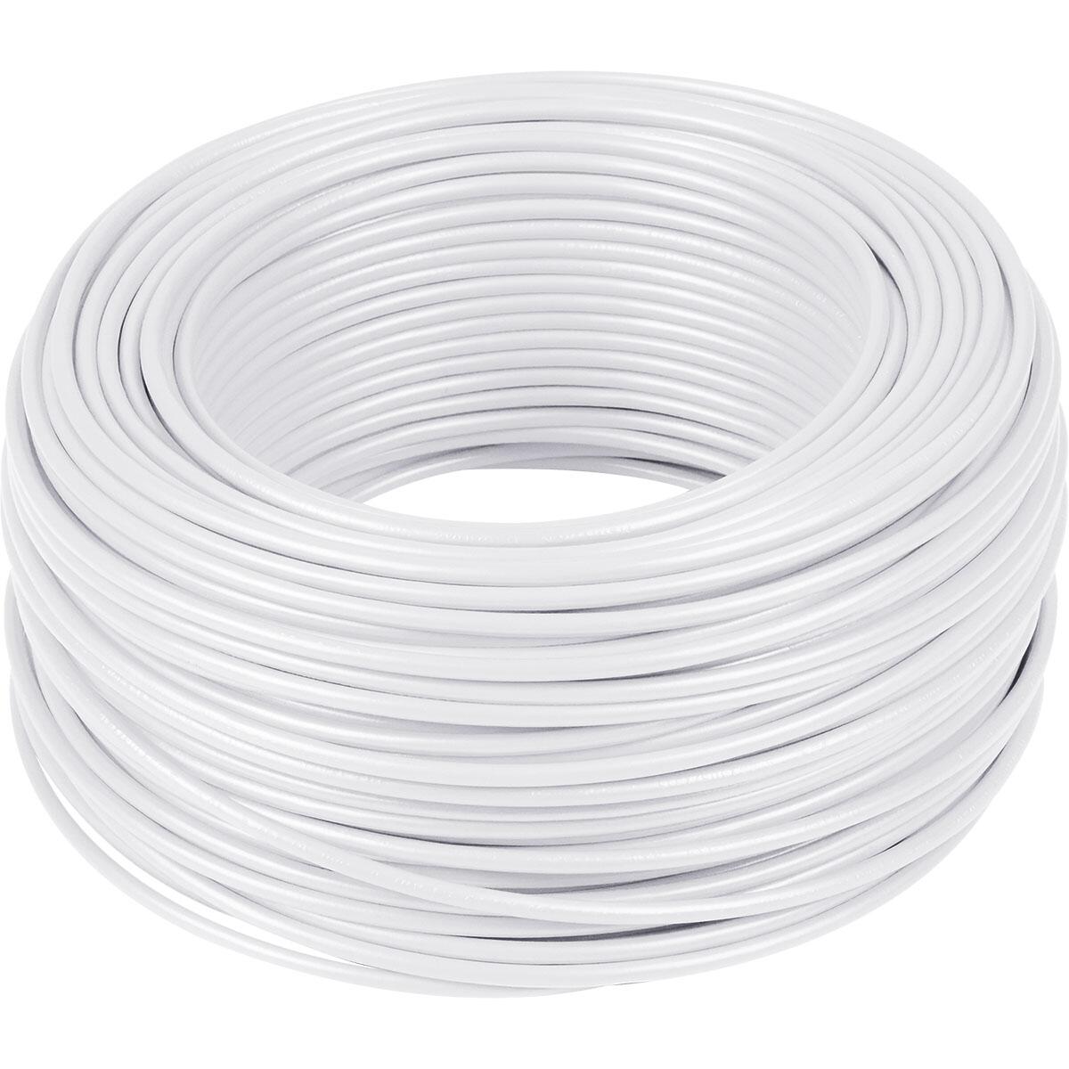 Cabo FlexÃ­vel 4Mm Branco 450/750V 15M Cobrecom